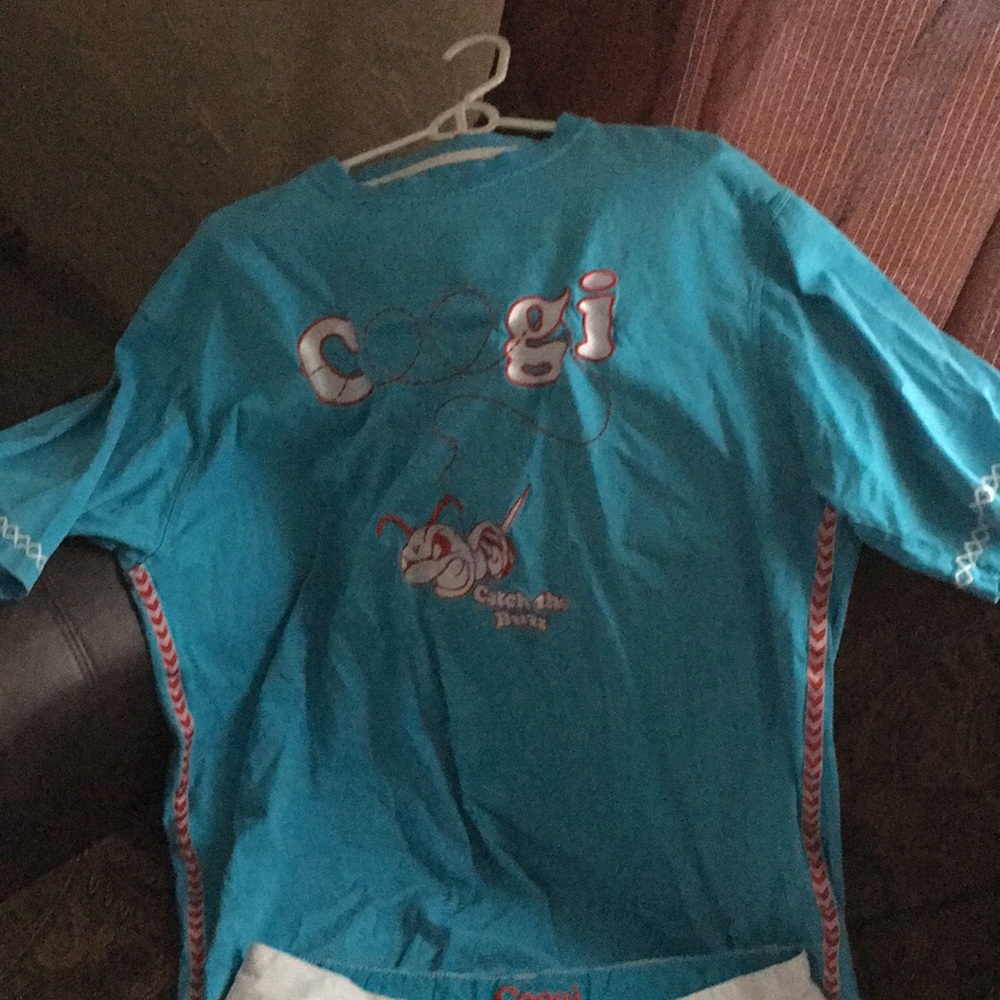 Coogi shirt blue 2xl